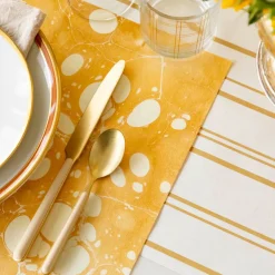 Hester & Cook Antique Gold Stripe Runner