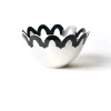Coton Colors Arabesque Scallop Bowl, 9"