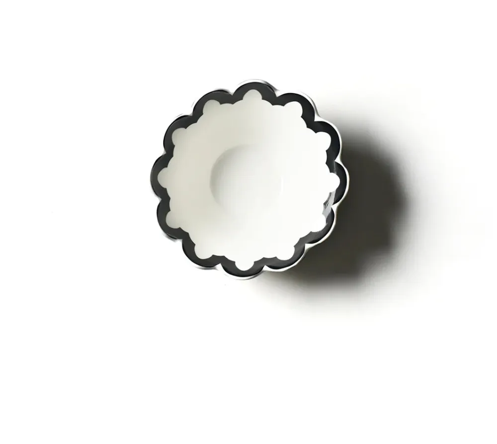 Coton Colors Arabesque Scallop Bowl, 9"