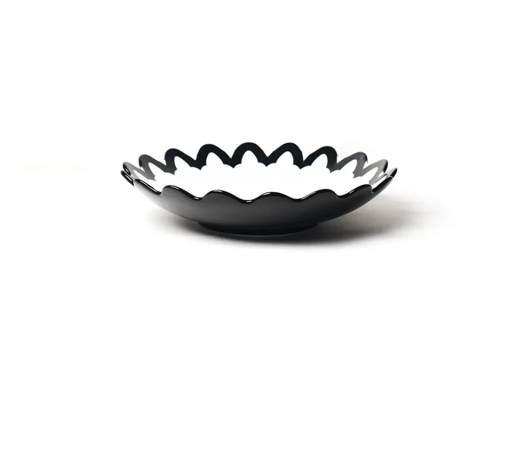 Coton Colors Arabesque Scallop Pasta Bowl, 11"