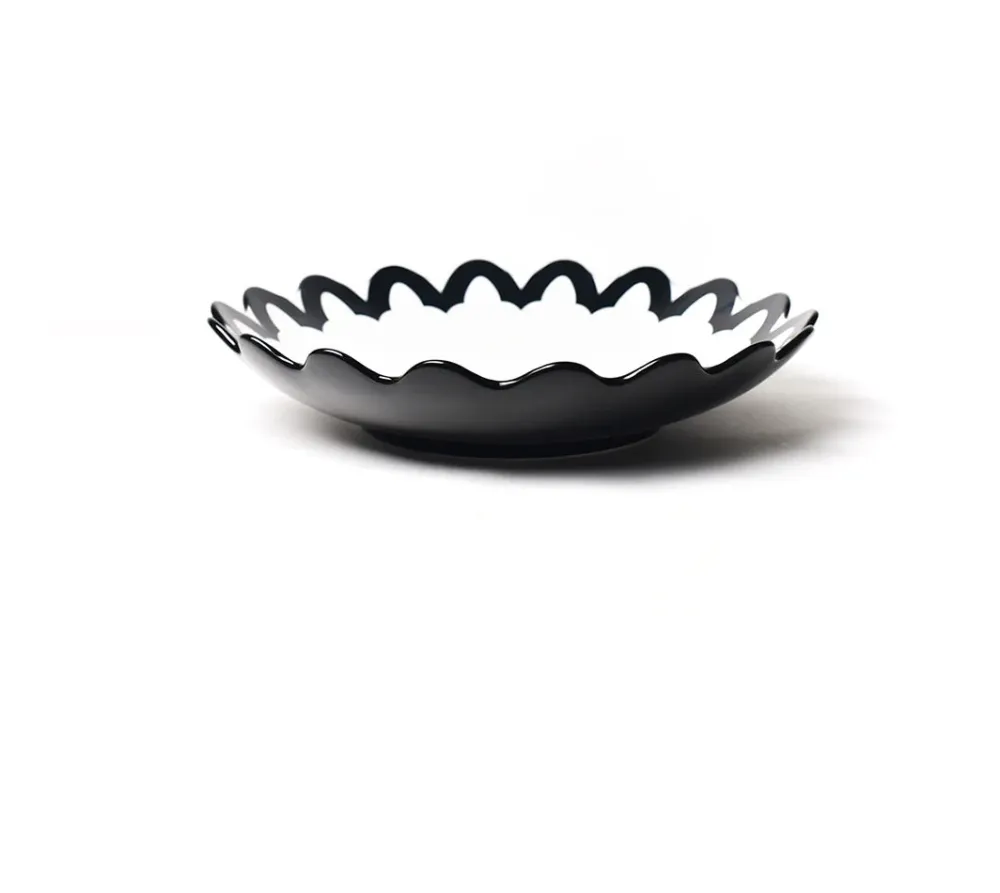 Coton Colors Arabesque Scallop Pasta Bowl, 14"