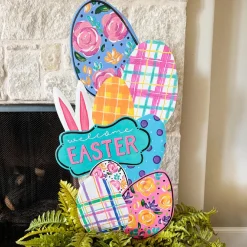 The Round Top Collection Artful “Welcome Easter” Topiary