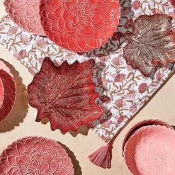 Two's Company Autumn Blush Quilted Double-Sided Table Runner