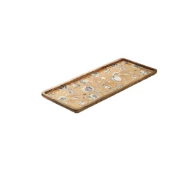 Two's Company Autumn Soiree Hand-Crafted Serving Tray