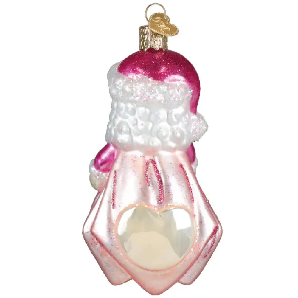 Old World Christmas Baby Girl's 1st Santa Lovey Ornament
