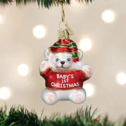Old World Christmas Baby's 1st Christmas Ornament
