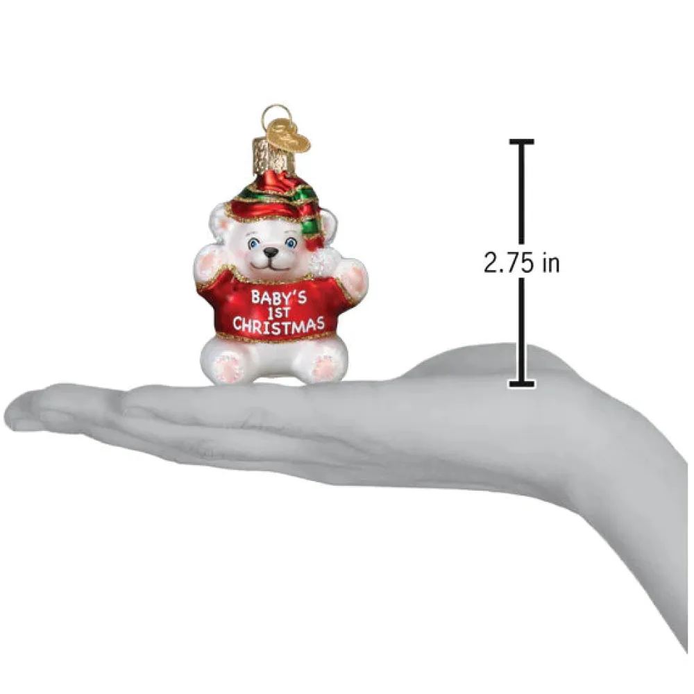 Old World Christmas Baby's 1st Christmas Ornament
