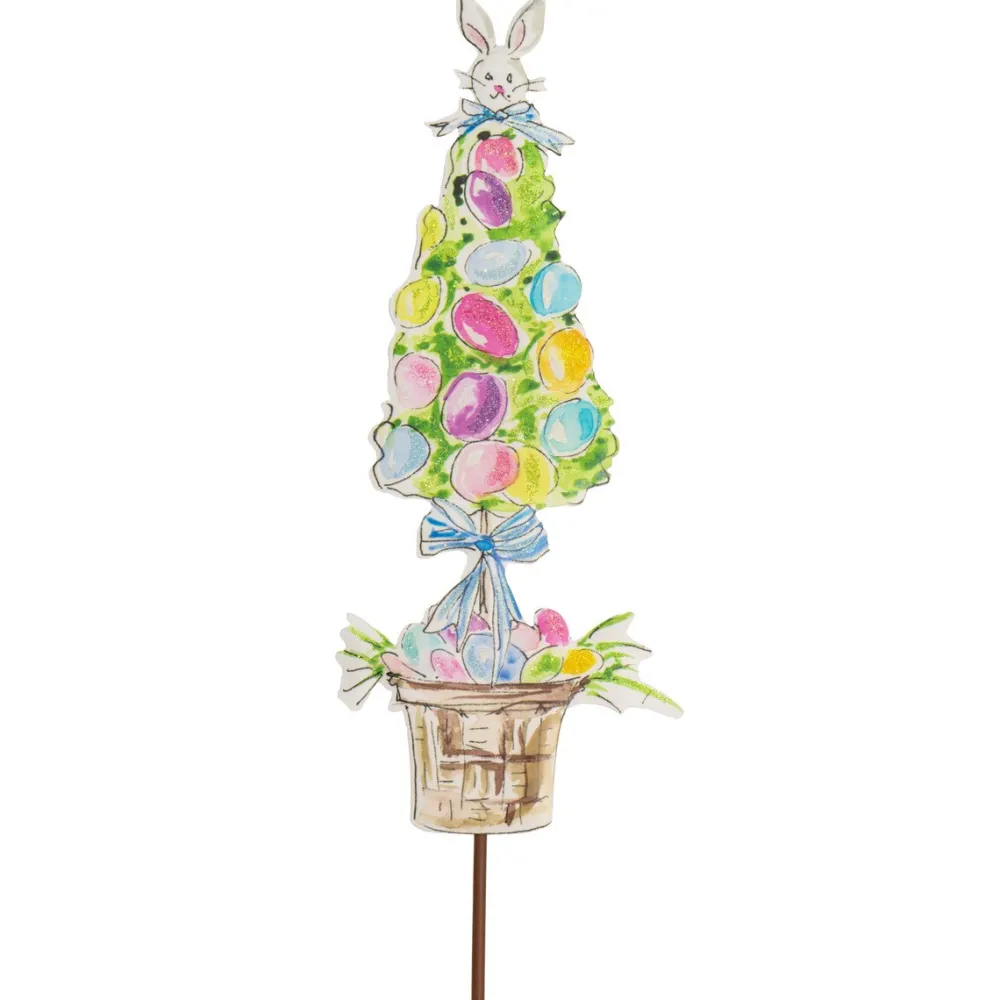 The Round Top Collection Beck’s Basket Egg Topiary