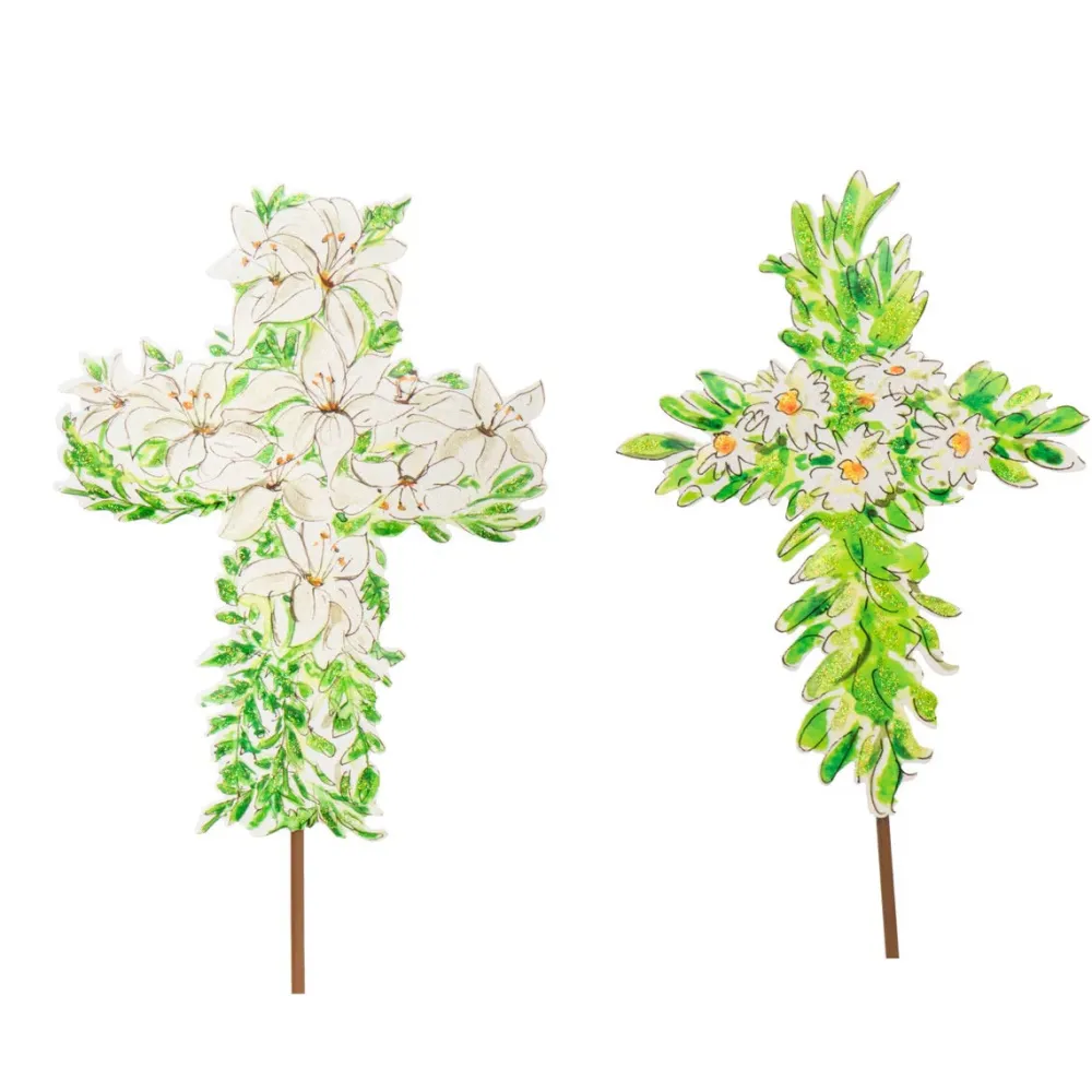 The Round Top Collection Beck’s Blooming Cross