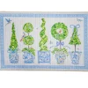 The Round Top Collection Beck’s Blue Bamboo Mat