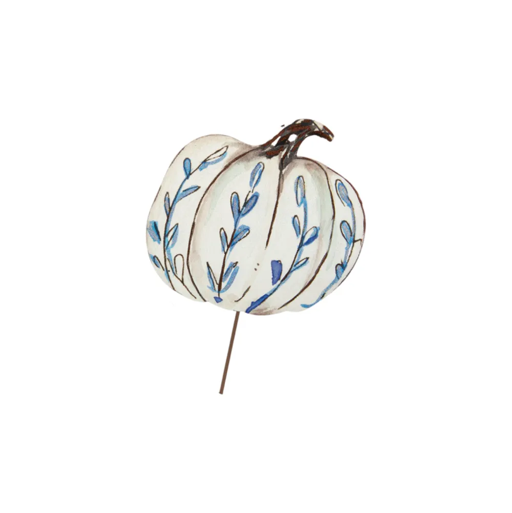 The Round Top Collection Beck’s Blue & White Pumpkins