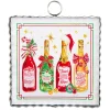 The Round Top Collection Beck’s Bottles of Cheer Mini Gallery Art
