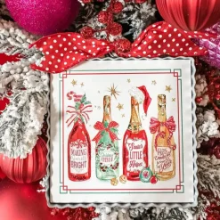 The Round Top Collection Beck’s Bottles of Cheer Mini Gallery Art