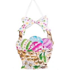 The Round Top Collection Beck’s Classic Easter Basket Door Hanger