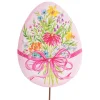 The Round Top Collection Beck’s Floral Easter Egg Stake