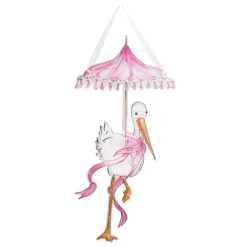 The Round Top Collection Beck’s Girl Stork Door Hanger