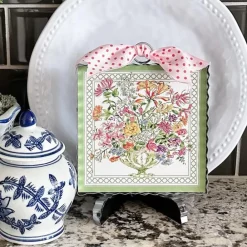 The Round Top Collection Beck’s Green Floral Arrangement Mini Gallery Art