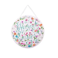 The Round Top Collection Beck’s Happy Easter Door Hanger