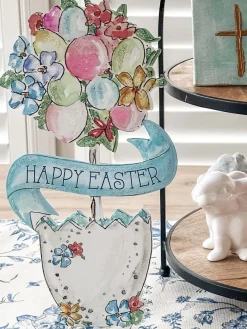 The Round Top Collection Beck’s Happy Easter Egg Topiary