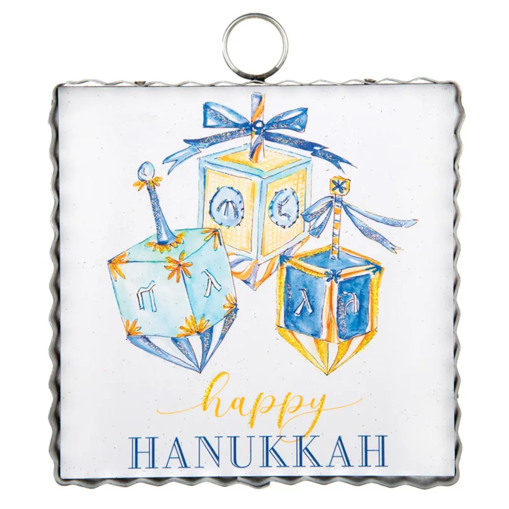 The Round Top Collection Beck’s Happy Hanukkah Mini Gallery Art