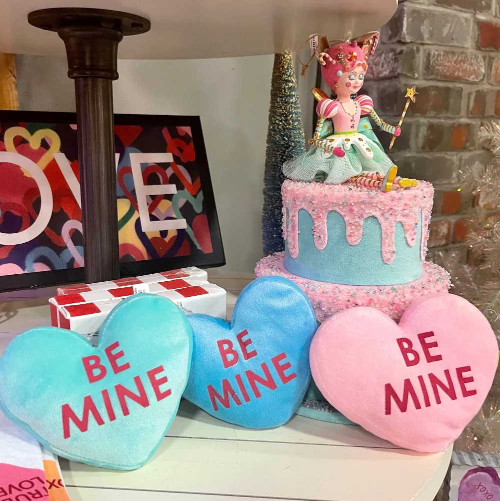 Liberty Floral Be Mine Plush Heart Large