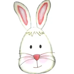 The Round Top Collection Big Rabbit Head