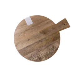 Happy Everything Big Wooden Serving Board by !