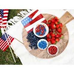 Happy Everything Big Wooden Serving Board by !