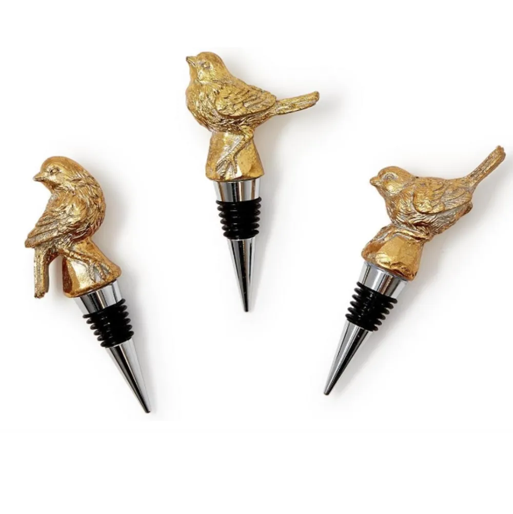 Two's Company Bird Bottle Stopper