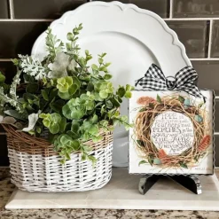 The Round Top Collection Bird Nest Wreath Mini Gallery Art