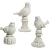 RAZ Birds on Pedestals Set