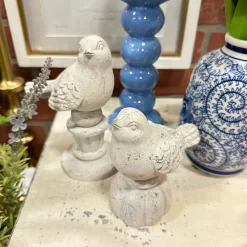 RAZ Birds on Pedestals Set