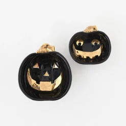180 Degrees Black and Gold Pumpkin Bowl