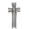The Round Top Collection Black and White Bow Display