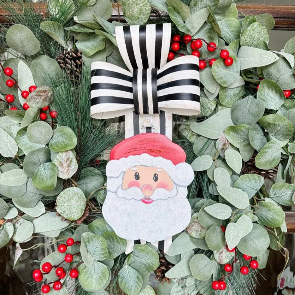 The Round Top Collection Black and White Bow Display