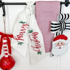 The Round Top Collection Black and White Bow Display
