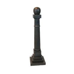 The Round Top Collection Black Display Pole, Tall