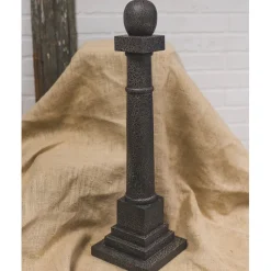The Round Top Collection Black Display Pole, Tall