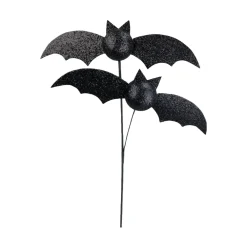 Liberty Floral Black Glitter Bat Spray