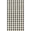 Hester & Cook Black Painted Check Guest Napkin Set