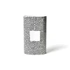 Happy Everything Black Small Dot Big Oval Vase by !