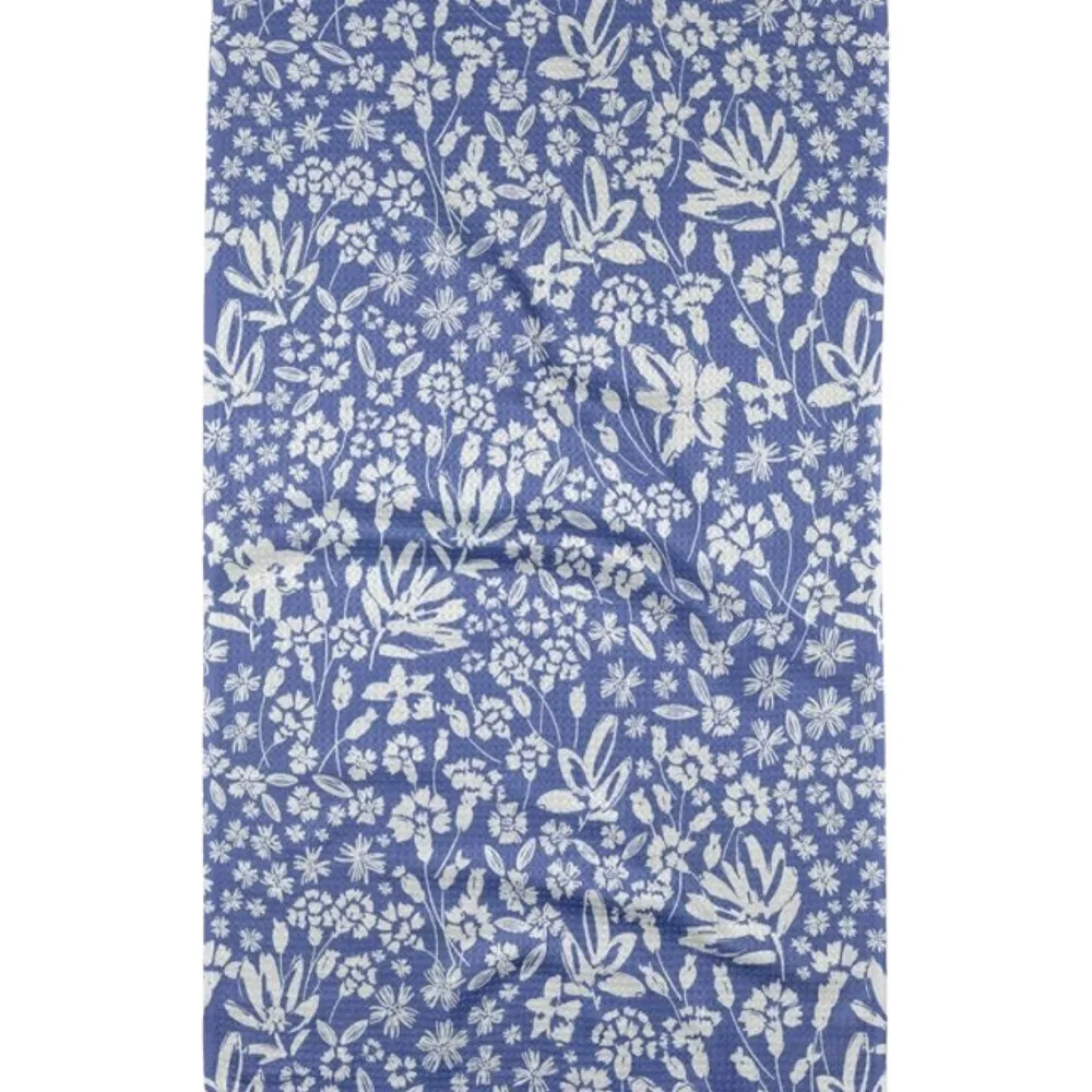 Geometry Bloom Me Over Floral Tea Towel