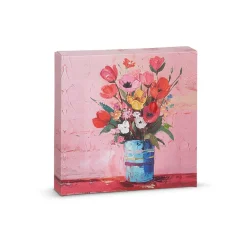 RAZ Blooms in Vase Wall Art
