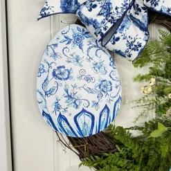 Miss Cayce's Blue Egg Bliss Wreath