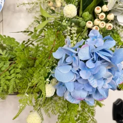Miss Cayce's Blue Egg Bliss Wreath