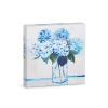 RAZ Blue Floral Wall Art