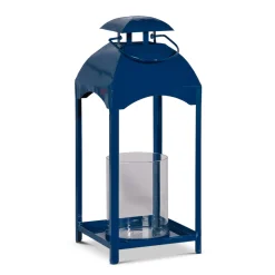 RAZ Blue Lantern, 17.5"