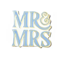 Happy Everything Blue Mr. and Mrs. Big Attachment by !