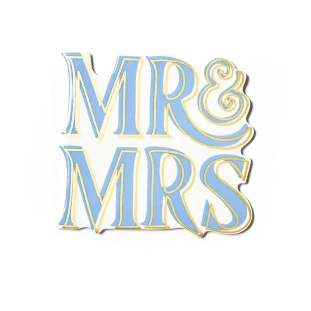 Happy Everything Blue Mr. and Mrs. Big Attachment by !