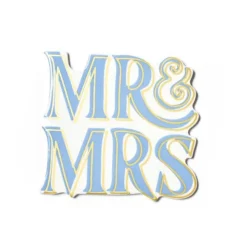 Happy Everything Blue Mr. and Mrs. Mini Attachment by !